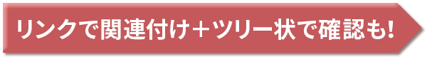 リンクで関連付け＋ツリー状で確認も！