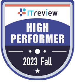 ITreviewGrid Award 2023 Fall High performer