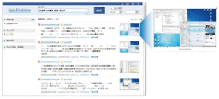 図2：デスクトップイメージ画像検索システムの図