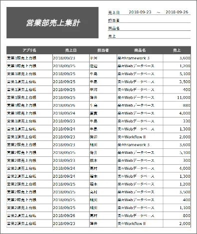 PDFで出力